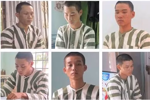 Đối tượng cầm đầu Huỳnh Tấn Tây và 5 đồng bọn Huỳnh Trọng Sơn, Nguyễn Tấn Đức, Nguyễn Văn Kiên, Phạm Đức Nhân, Phạm Văn Dịnh