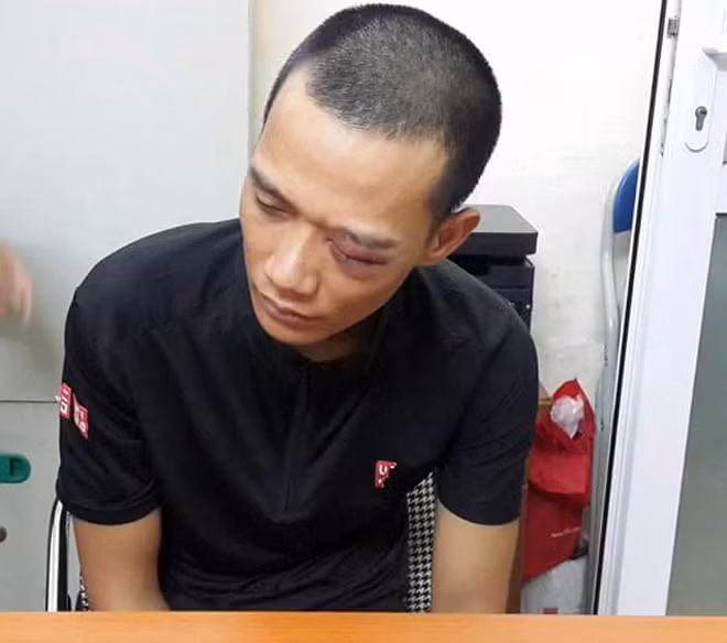 Thắng tại Công an phường Thanh Xuân Bắc