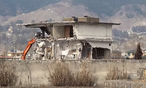 Ngôi nhà ở Abbottabad, nơi Bin Laden bị tiêu diệt.