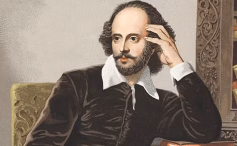 Chân dung đại văn hào Shakespeare.