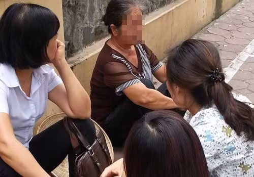 Bà Hiền mẹ của bị cáo
