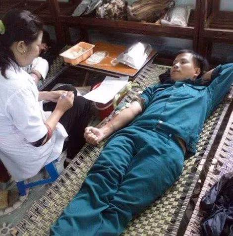 Anh Phạm Nguyễn Hồng Châu đã 36 lần HMNĐ.