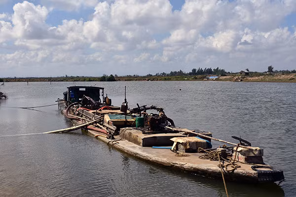 Phương tiện bị bắt giữ.