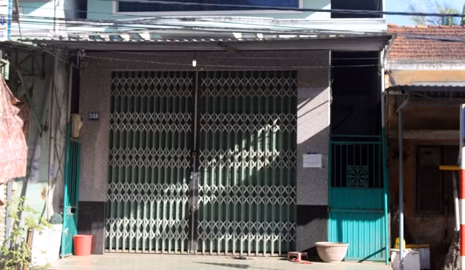 Ngôi nhà nơi xảy ra vụ án mạng.