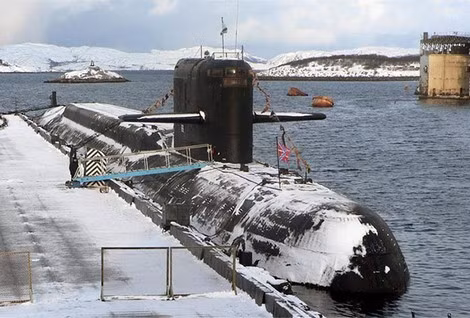 Tàu ngầm mẹ BS-136 “Orenburg”.