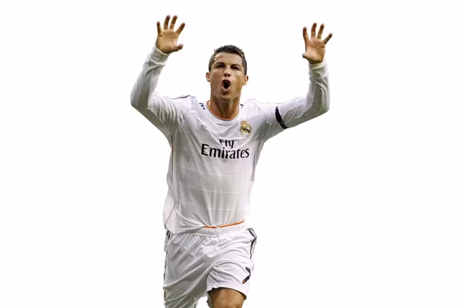 Ronaldo lại trở thành tâm điểm với một cú hattrick tuyệt hay.