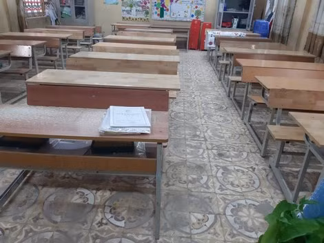 Tình trạng học sinh nghỉ học đã kéo dài suốt 2 tuần qua.