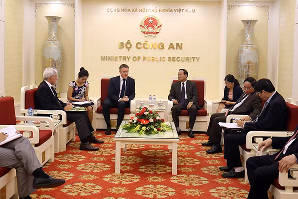 Toàn cảnh buổi tiếp
