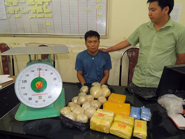 Đối tượng Ly A Chồng và tang vật