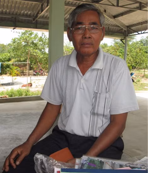 Già làng Lâm Tăng, người có công đưa thông tin về người Tà Mun ra công chúng. Già làng Lâm Tăng, người có công đưa thông tin về người Tà Mun ra công chúng.