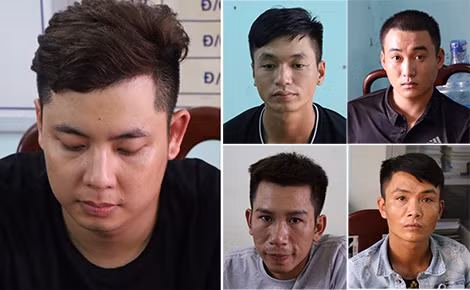 Trần Đức Tuân và các "tay chân" Trần Đức Tuân và các "tay chân"