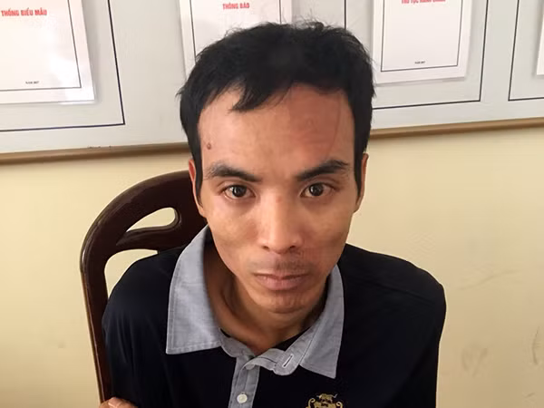 Dũng “Thỏ” khi bị bắt