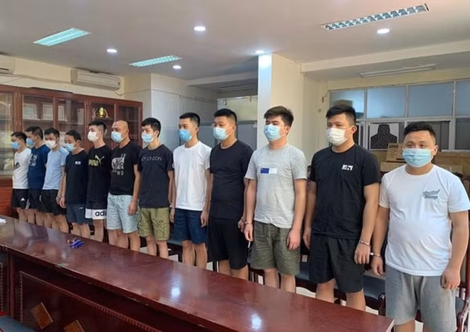 Các đối tượng Trung Quốc cư trú trái phép bị phát hiện tại Hà Nội