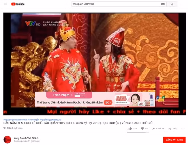Nội dung Táo quân 2019 bị phát lậu gần như nguyên trạng.