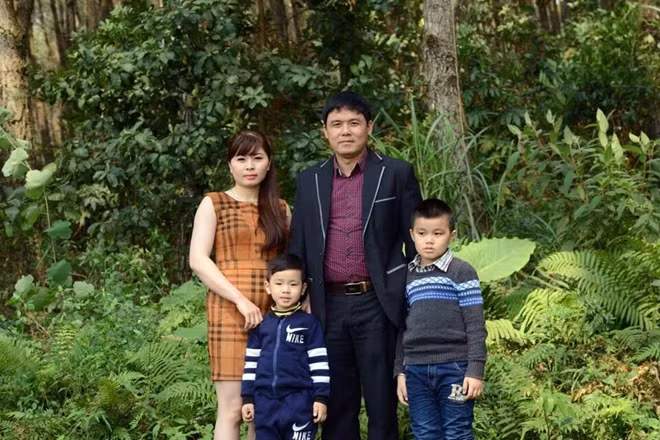 Gia đình hạnh phúc của Trung tá Đặng Tuấn Anh nay trống trải vì thiếu vắng trụ cột.