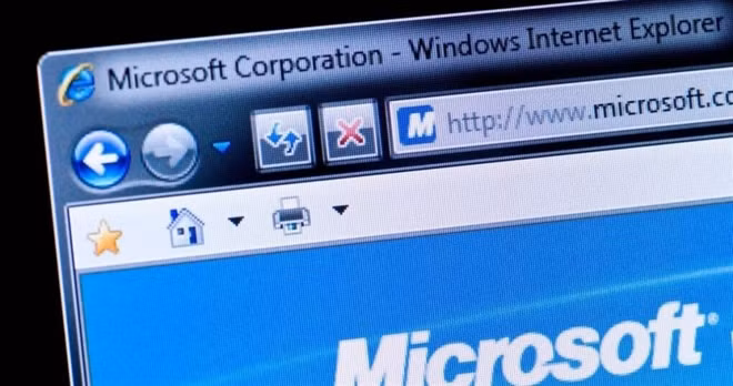 Internet Explorer sẽ dừng hoạt động.