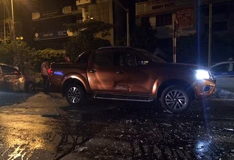 3 "nạn nhân" của xế điên C250. Ảnh: Hoàng Giang Huy.