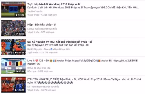VTV cảnh báo nạn livestream lậu