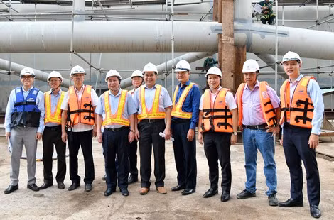 Lãnh đạo UBND TP Hồ Chí Minh kiểm tra dự án 10.000 tỷ đồng.