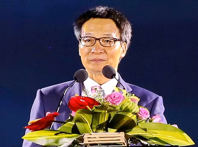 Phó Thủ tướng Vũ Đức Đam phát biểu tại lễ khai mạc Festival biển Nha Trang – Khánh Hòa 2017