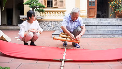 Nghệ nhân Nguyễn Hữu Kiêm nói về cái hay của sáo diều.