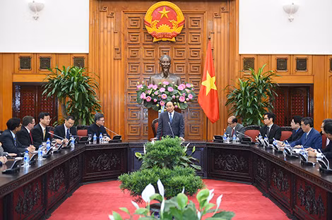 Toàn cảnh buổi làm việc