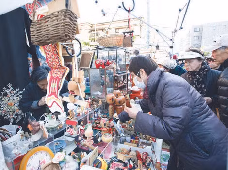 Khu mua sắm Setagaya Boroichi.