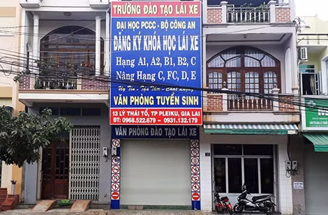 Phát hiện thêm 2 cơ sở đào tạo “chui” tại Gia Lai