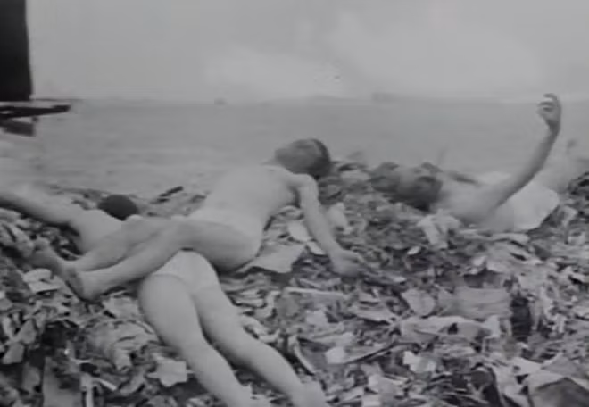 Cảnh cuối bộ phim “Al Makhdu'un” của Tewfik Saleh.