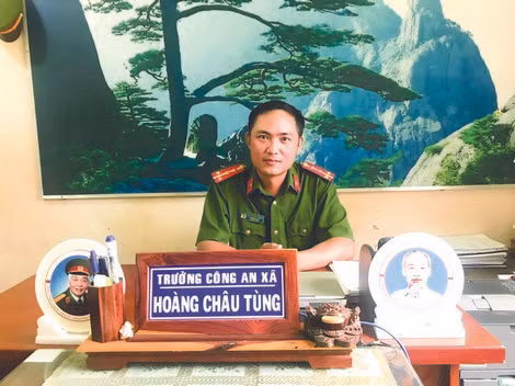 Đại úy Hoàng Châu Tùng đã có 5 mùa Tết với buôn làng.