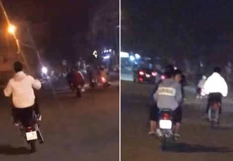 Xử lý, răn đe học sinh đi xe lạng lách, "bốc đầu" ảnh 3