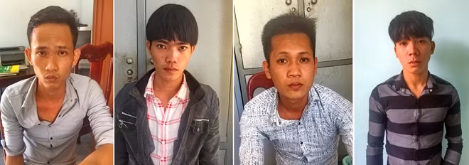 Phạm Thanh Khánh – đối tượng trực tiếp đâm Việt kiều Võ Đình Toàn cùng ba đối tượng Nguyễn Tấn Thành, Trần Văn Toán, Võ Văn Thái đang bị tạm giữ hình sự.