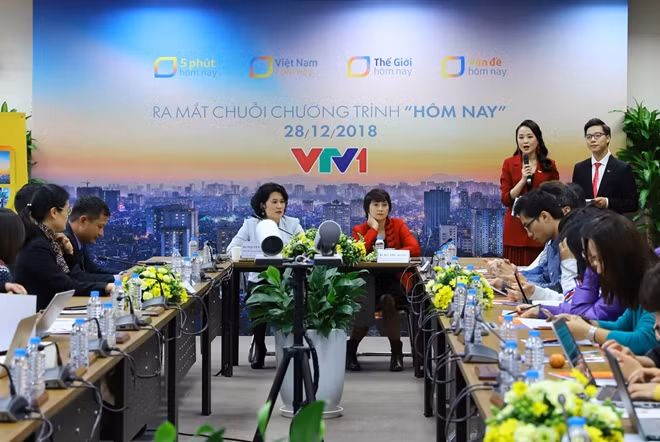 Buổi họp báo ra mắt chương trình mới ‘Việt Nam hôm nay’ của VTV