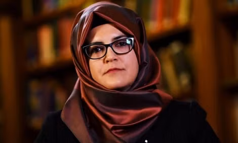 Hatice Cengiz, vợ chưa cưới người Thổ Nhĩ Kỳ của nhà báo Jamal Khashoggi.