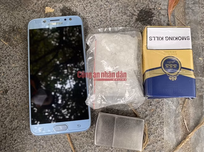 Ma túy cảnh sát thu giữ được.