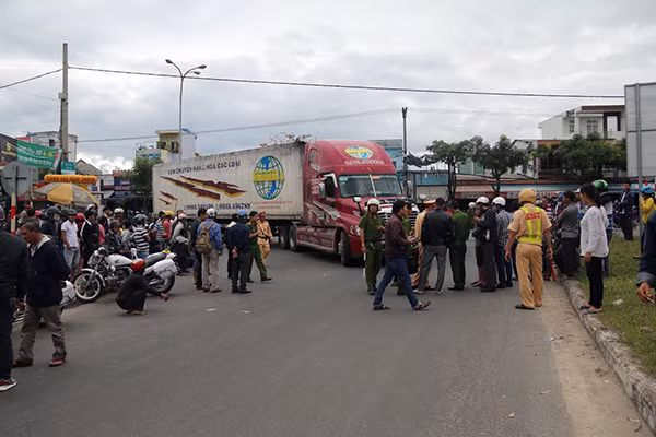 Hiện trường vụ tai nạn
