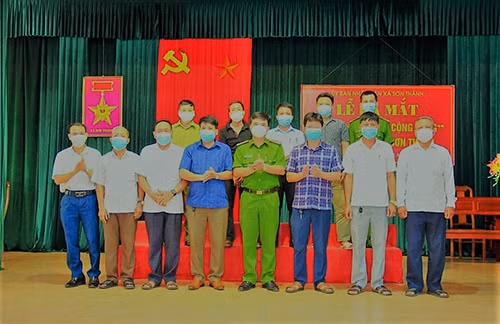 Lễ ra mắt “Tổ COVID cộng đồng” xã Sơn Thành