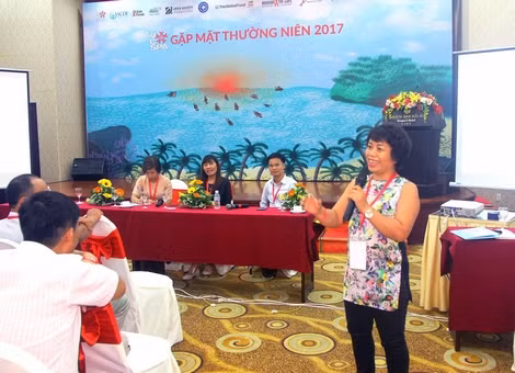 Chị Minh vẫn được mọi người gọi thân thương "Thủ Lĩnh".