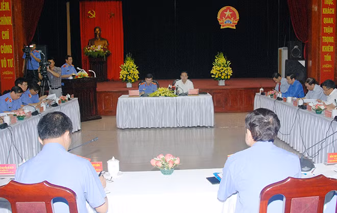 Chủ tịch nước làm việc với Viện KSND tối cao.