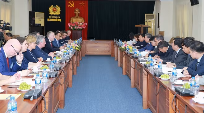 Toàn cảnh buổi tiếp