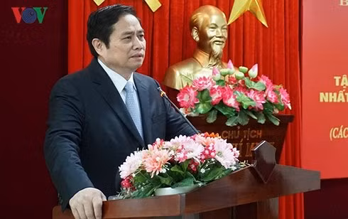 Ông Phạm Minh Chính, Ủy viên Bộ Chính trị, Bí thư Trung ương Đảng, Trưởng Ban Tổ chức Trung ương