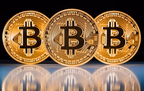 Đồng tiền Bitcoin.