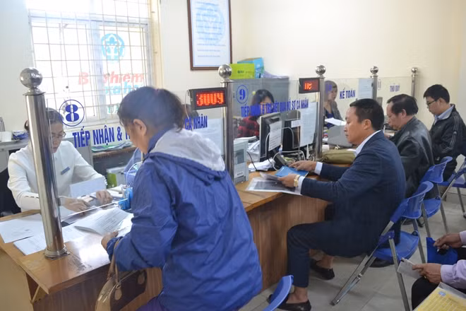 Bộ phận một cửa BHXH quận Thanh Xuân