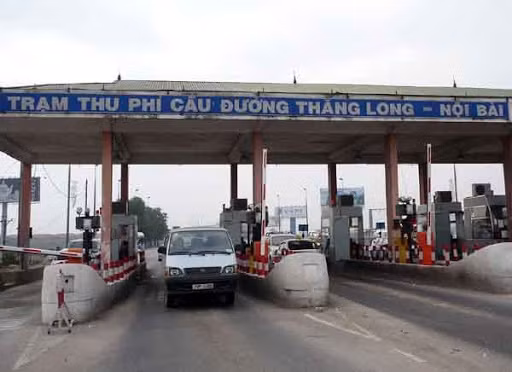 Trạm thu phí Bắc Thăng Long- Nội Bài.