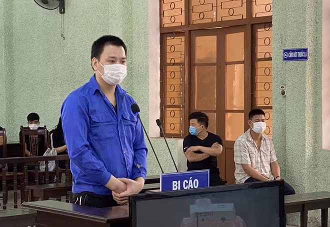 Bị cáo Vương Long Tường.