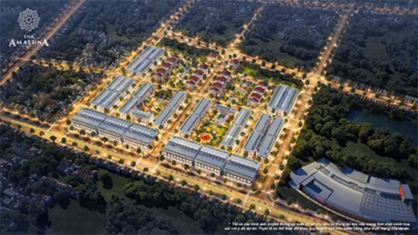 Phối cảnh tổng thể dự án TNR Amaluna do TNR Holdings Vietnam làm chủ đầu tư