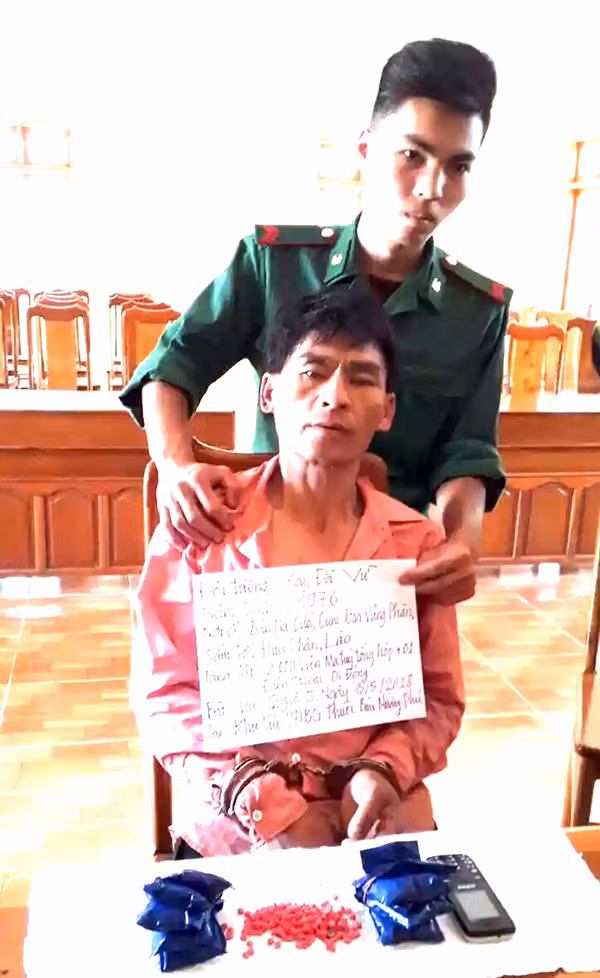 Đối tượng Vừ cùng tang vật