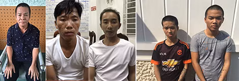 Trần Văn Dũng cùng các đối tượng gây trọng án