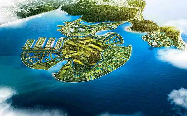 Khu du lịch Quốc tế Đồi Rồng được kỳ vọng là một trong những dự án đánh thức thị trường du lịch nghỉ dưỡng Hải Phòng.