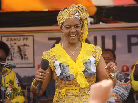 Cựu Đệ nhất phu nhân Zimbabwe Grace Mugabe.
